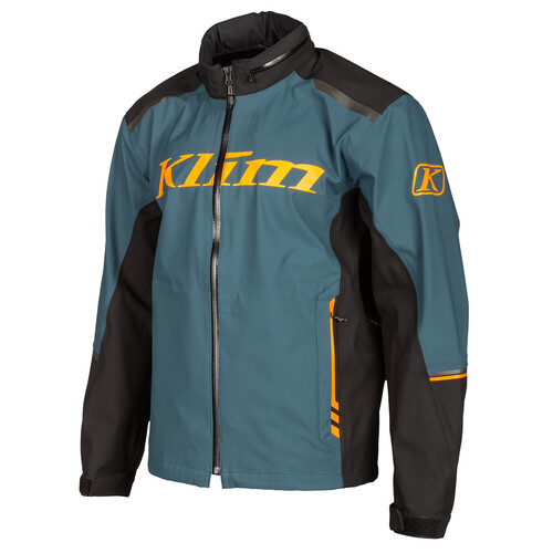 Klim Enduro S4 Jacket [Colour Option: Petrol-Strike Orange] [Size: Large]