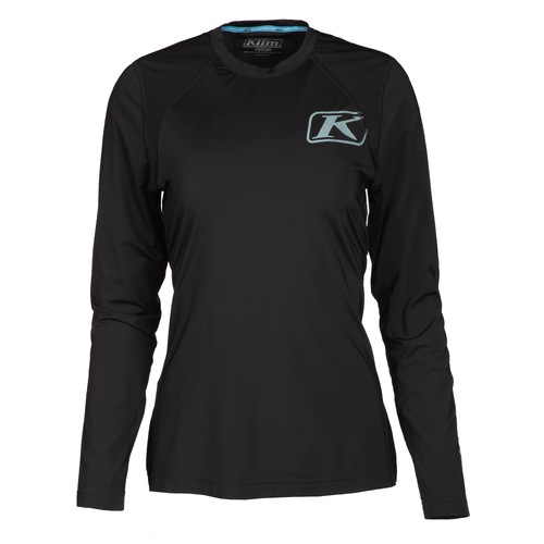 Klim Solstice -1.0 Women's Long Sleeve Cooling Base Layer [Size: Small] [Colour Option: Black]