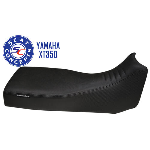 Seat Concepts Yamaha XT350 ('85-'00) Comfort Foam & Cover Kit Only [Cover Option: All Black Vinyl]