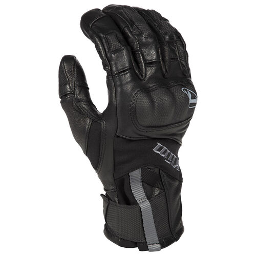 Klim Adventure GTX Short Glove [Colour Option: Black] [Size: Large]