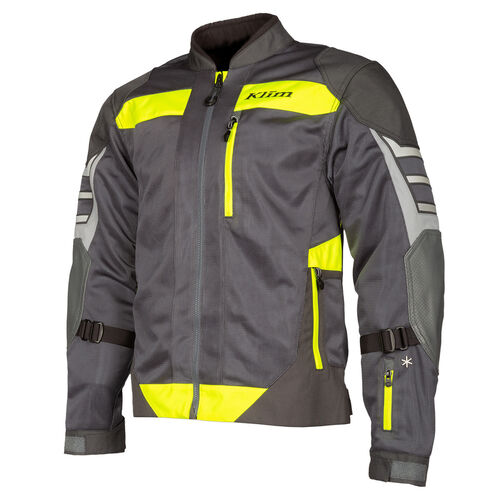 Klim Induction Pro Jacket [Colour Option: Asphalt-Hi-Vis] [Size: Small]