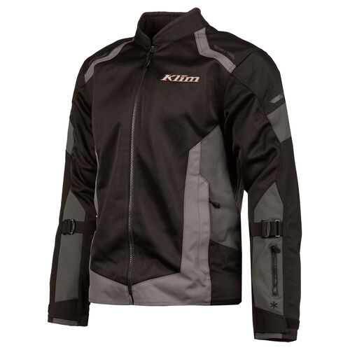 Klim Induction Jacket [Colour Option: Stealth Black] [Size: 2Xlarge]