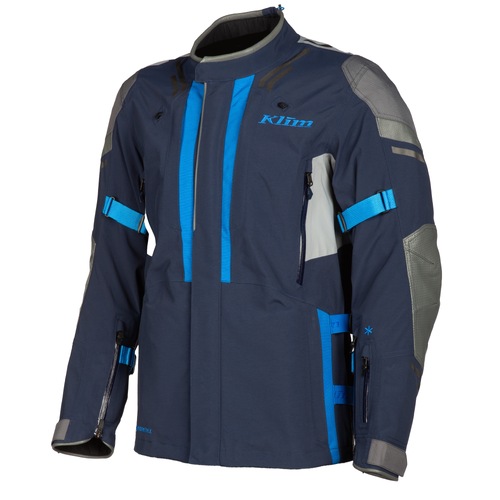 Klim Latitude Jacket [Size: 2XLarge] [Colour Option: Dress Blue-Electric Blue Lemonade] 