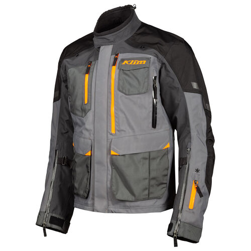 Klim Carlsbad Jacket [Colour:Asphalt Strike Orange] [Size:XLarge]