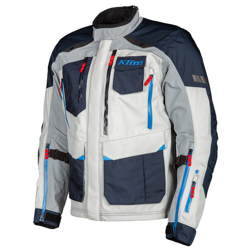 Klim Carlsbad Jacket [Colour:Navy Blue-Cool Gray] [Size:2XLarge]