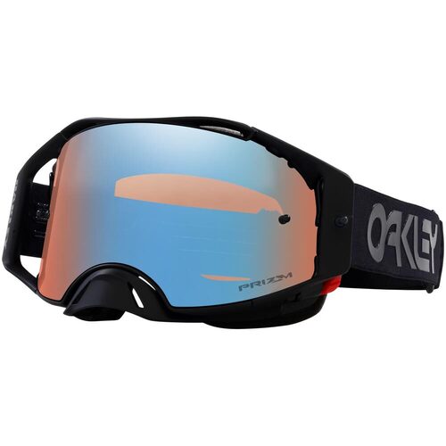 Oakley Airbrake MX Goggle B1B Blackout | Prizm MX Sapphire