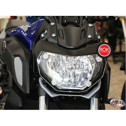 ROK Stopper Yamaha MT-07 HO ('19-'20) Headlight Protector Kit