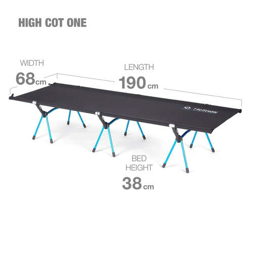 Helinox High Cot One [Colour: Black] [Size: Regular]