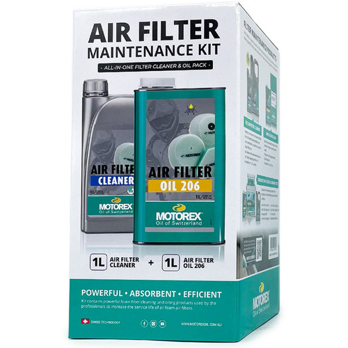 Motorex Air Filter Maintenance Pack