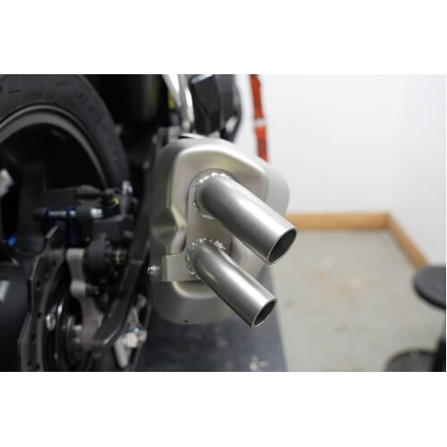 Outback Motortek Exhaust Deflector For Honda NX500/CB500X ('18-'25)