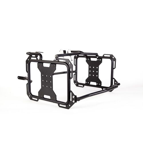 Outback Motortek X Pannier Frames For HONDA CRF1000L/ADV (2018 - 2019) including ADV Sports [Colour:Black]