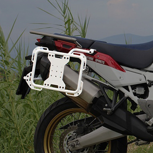 Outback Motortek X Pannier Frames For HONDA CRF1000L/ADV (2018 - 2019) including ADV Sports [Colour:White]