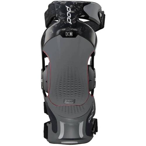 POD K8 3.0 Left Knee Brace [Colour Option: Carbon-Graphite] [Size: Large]