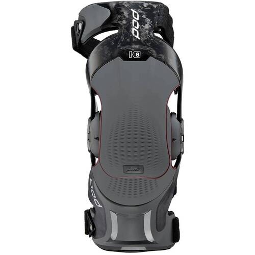 POD K8 3.0 Right Knee Brace [Colour Option: Carbon-Graphite] [Size: XLarge]