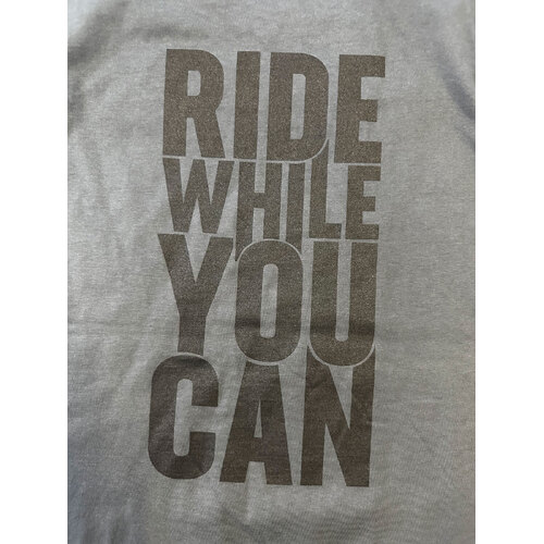 Adventure Moto Ride While You Can T-Shirt [Size: Small]