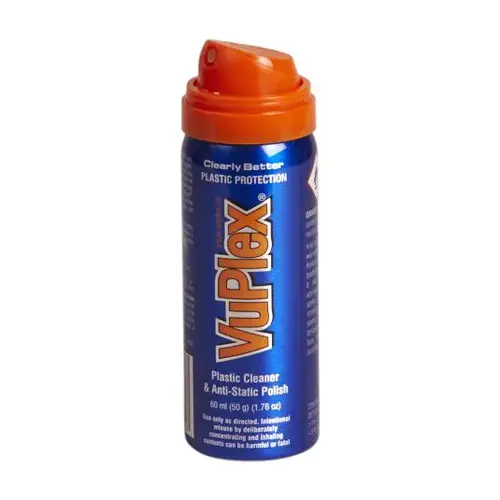 VuPlex Plastic Cleaner & Anti-Static Polish 50g